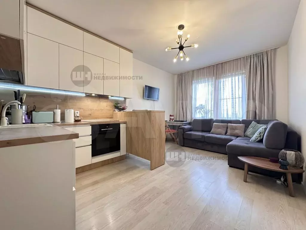 1-к. квартира, 51 м, 1/22 эт. - Фото 1
