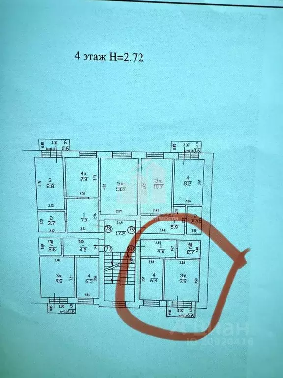 1-к кв. Калининградская область, Пионерский Рабочая ул., 44 (24.0 м) - Фото 2