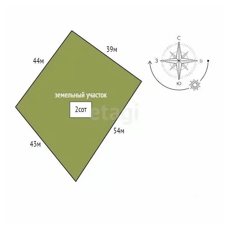 Участок в Ленинградская область, Лужский район, Заклинское с/пос, д. ... - Фото 2