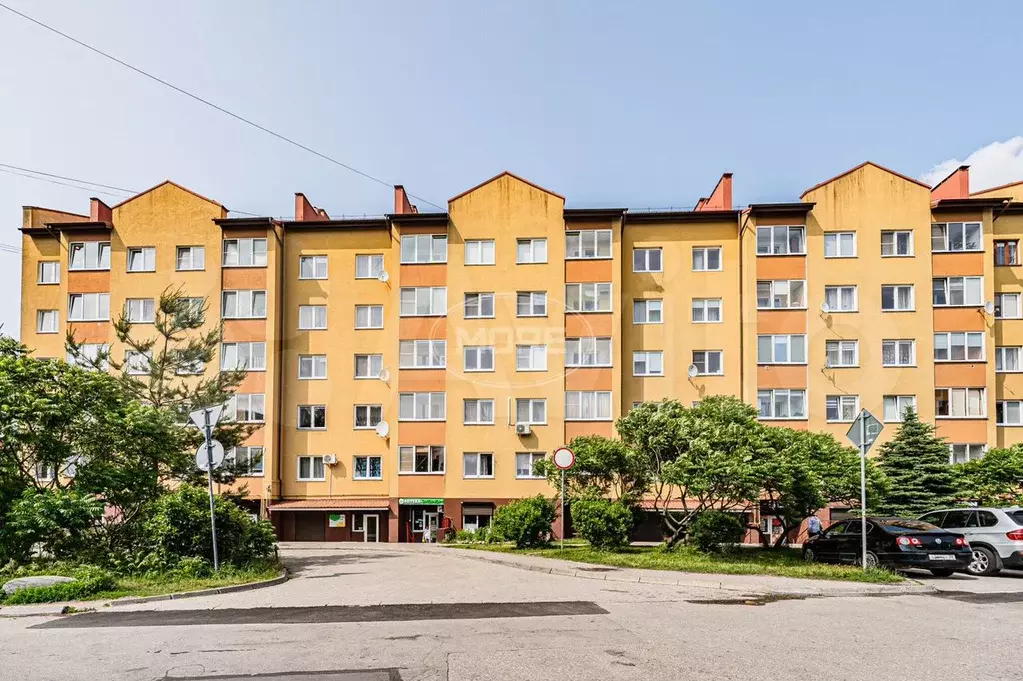 1-к. квартира, 37,4 м, 5/5 эт. - Фото 0