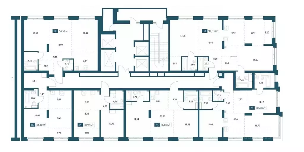 1-к кв. Хабаровский край, Хабаровск Адмирал жилой комплекс (36.93 м) - Фото 1