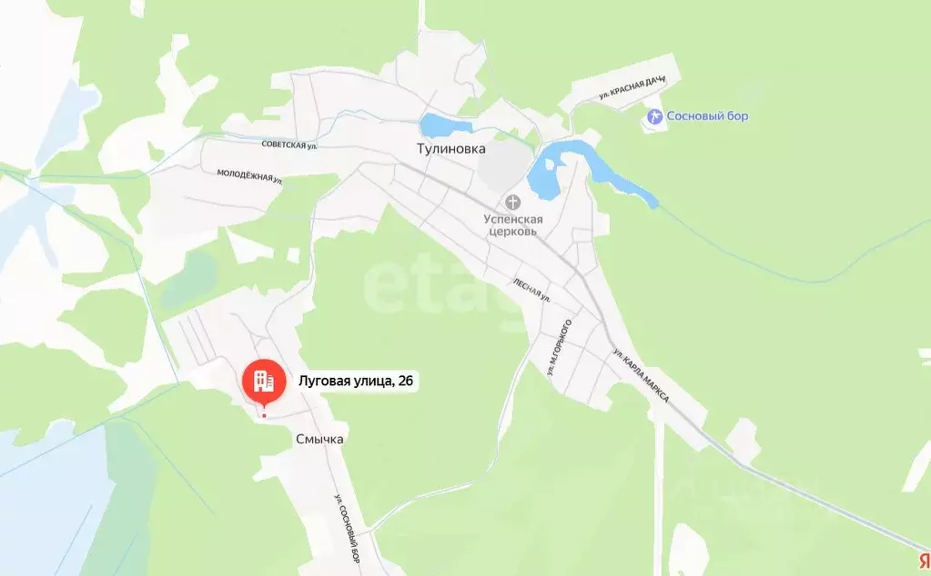 Участок в Тамбовская область, Тамбовский муниципальный округ, пос. ... - Фото 1