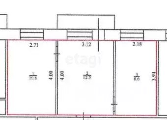 2-к кв. Алтайский край, Бийск ул. Декабристов, 25 (31.9 м) - Фото 2