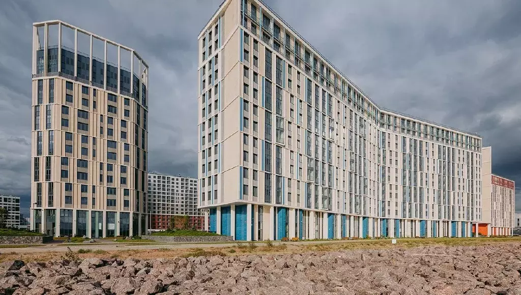 2-к кв. Санкт-Петербург наб. Миклухо-Маклая, 3к1 (56.4 м) - Фото 1