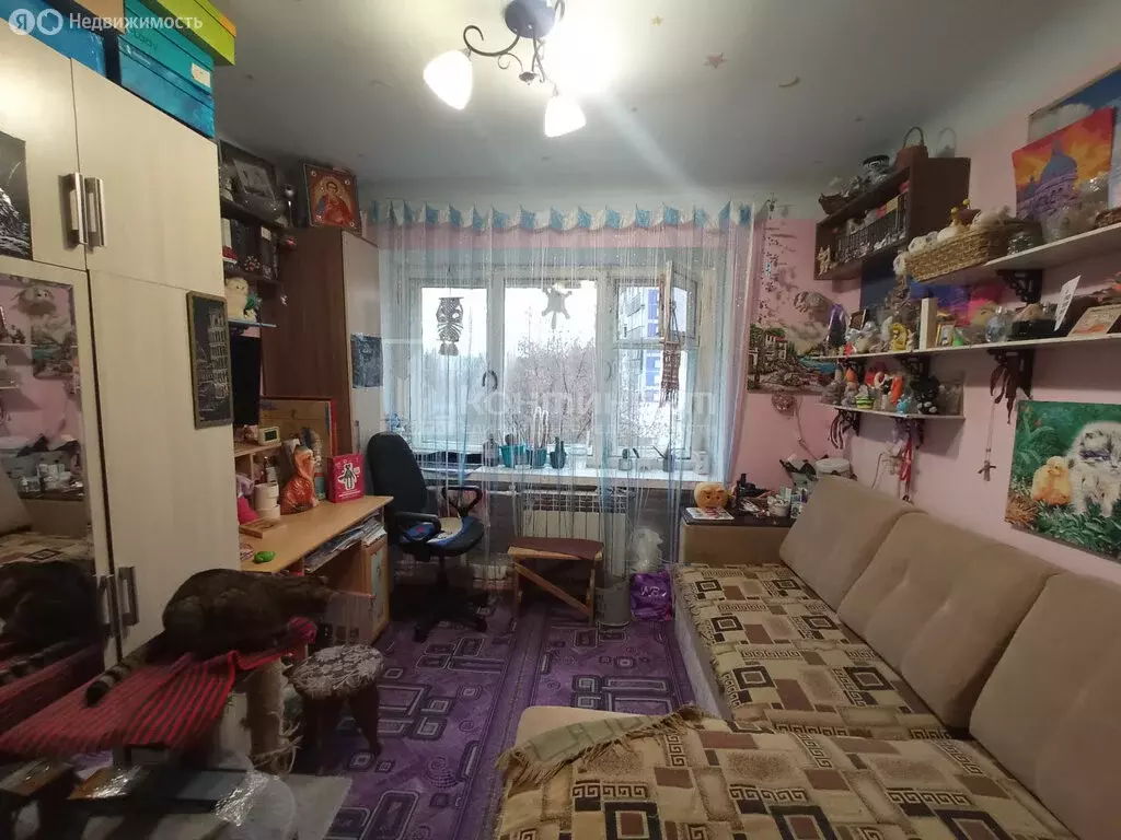 1к в 4-комнатной квартире (13 м) - Фото 1