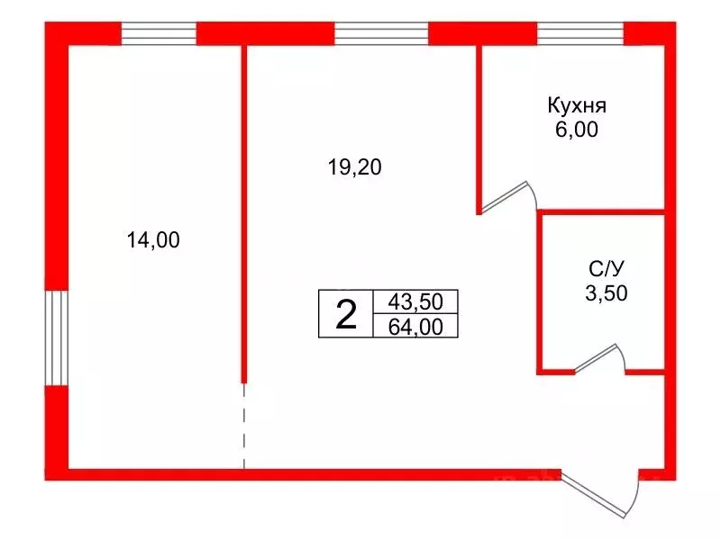 2-к кв. Ленинградская область, Волхов ул. Александра Лукьянова, 22 ... - Фото 2