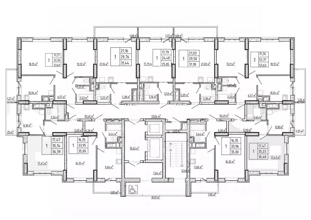1-к кв. Саратовская область, Саратов проезд 2-й Совхозный, 36к2 (25.4 ... - Фото 1
