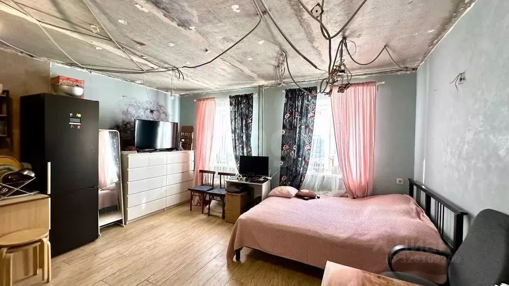 Студия Московская область, Королев Болшево мкр, Бурковский проезд, ... - Фото 2