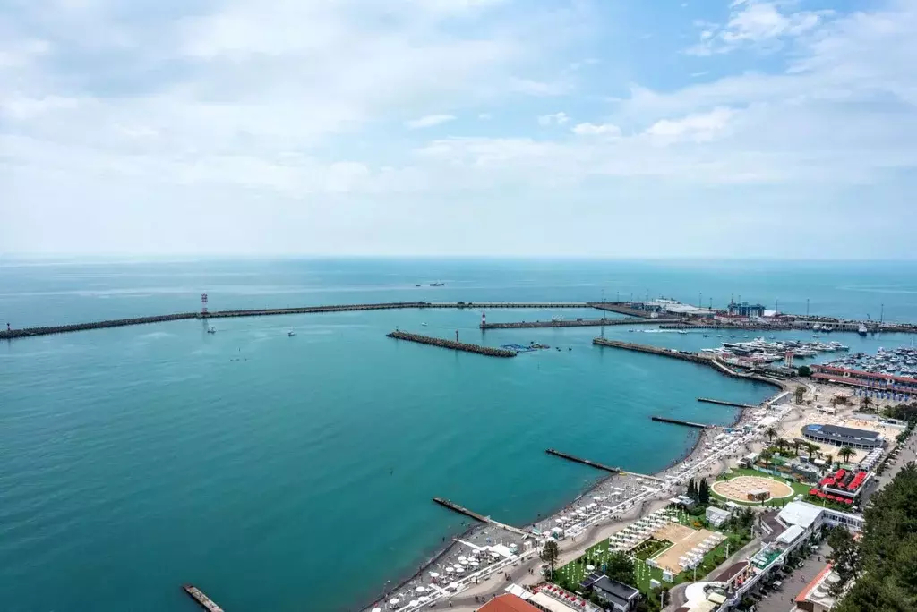 2-к кв. Краснодарский край, Сочи Центральный мкр, пер. Морской, 1к1 ... - Фото 1