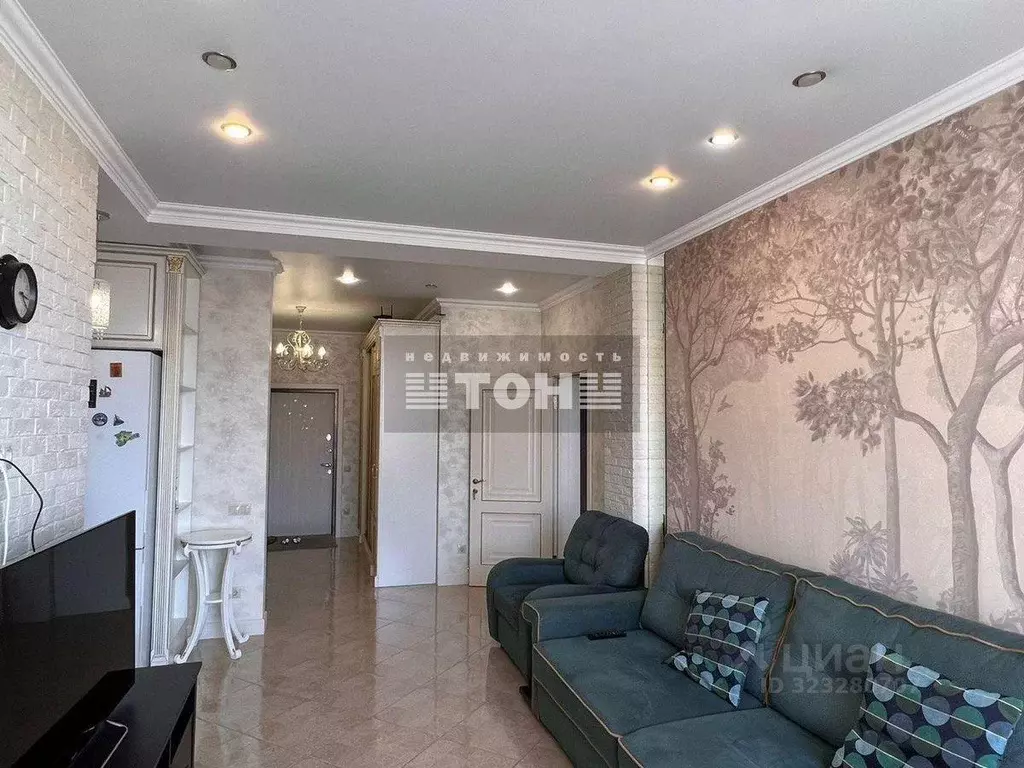 Квартира, 1 комната, 66.59 м - Фото 2