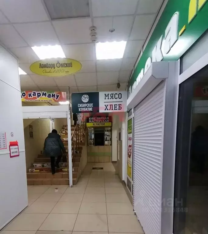 Торговая площадь в Омская область, Омск Заозерный мкр, ул. Бархатовой, ... - Фото 2