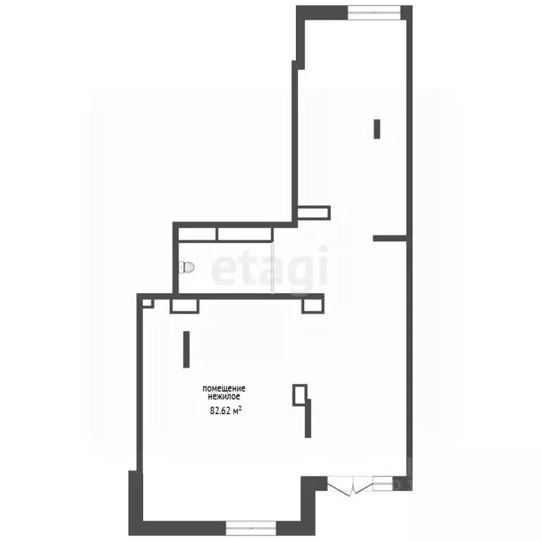 Торговая площадь в Тюменская область, Тюмень ул. Андрея Кореневского, ... - Фото 2