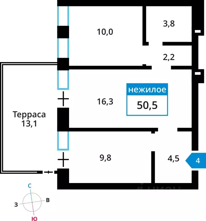 Помещение свободного назначения в Московская область, Красногорск ... - Фото 0