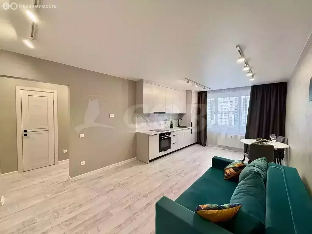 1-комнатная квартира: деревня Патрушева, улица Михаила Лермонтова, 5/1 ... - Фото 2