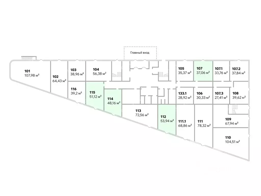 Офис в Санкт-Петербург Гранитная ул., 51 (190 м) - Фото 1