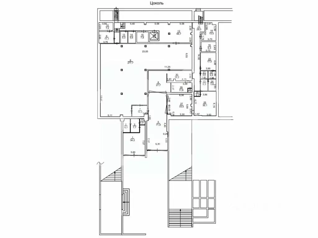 Помещение свободного назначения в Московская область, Коломна наб. ... - Фото 2