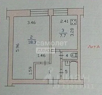 1-к кв. Чувашия, Новочебоксарск ул. 10-й Пятилетки, 70 (34.0 м) - Фото 1