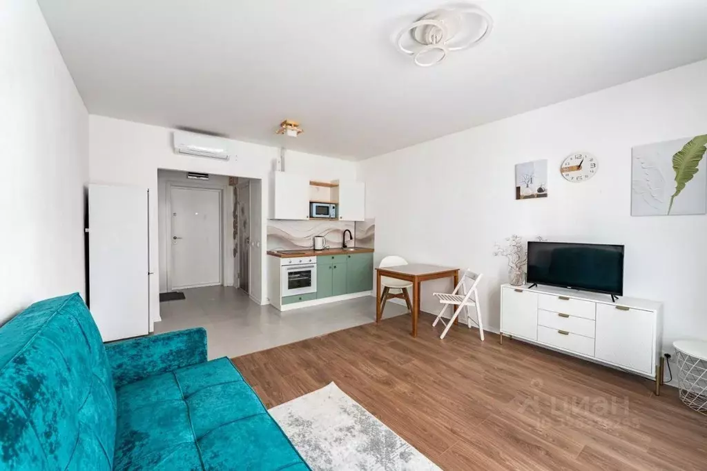 Студия Московская область, Котельники ул. Сосновая, 5 (25.3 м) - Фото 2