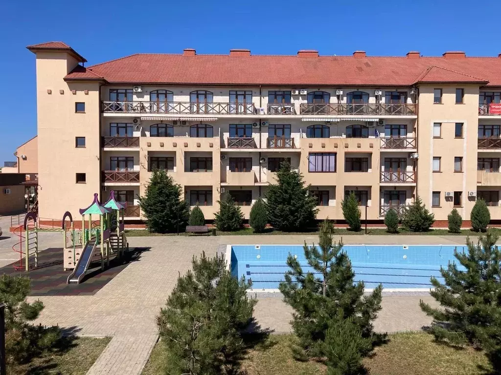 Студия Крым, Черноморское пгт ул. Сигнальная, 2Бк2 (27.0 м) - Фото 0