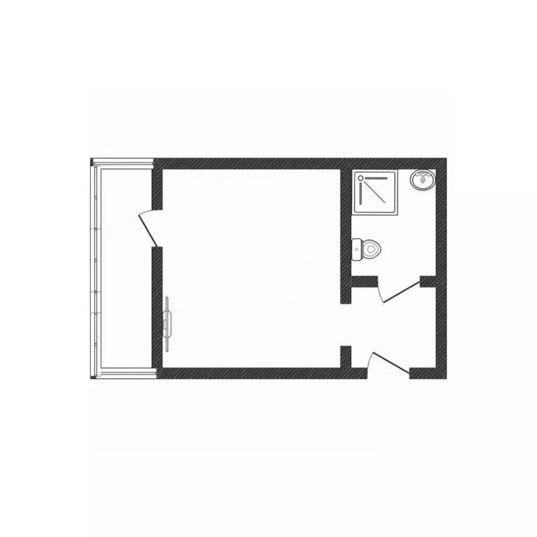 Студия Крым, Саки ул. Морская (18.0 м) - Фото 2
