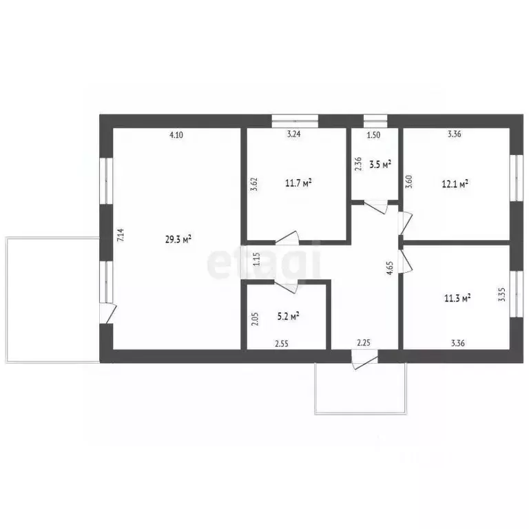 Дом в Тюменская область, Тюмень Когалымская ул. (85 м) - Фото 1
