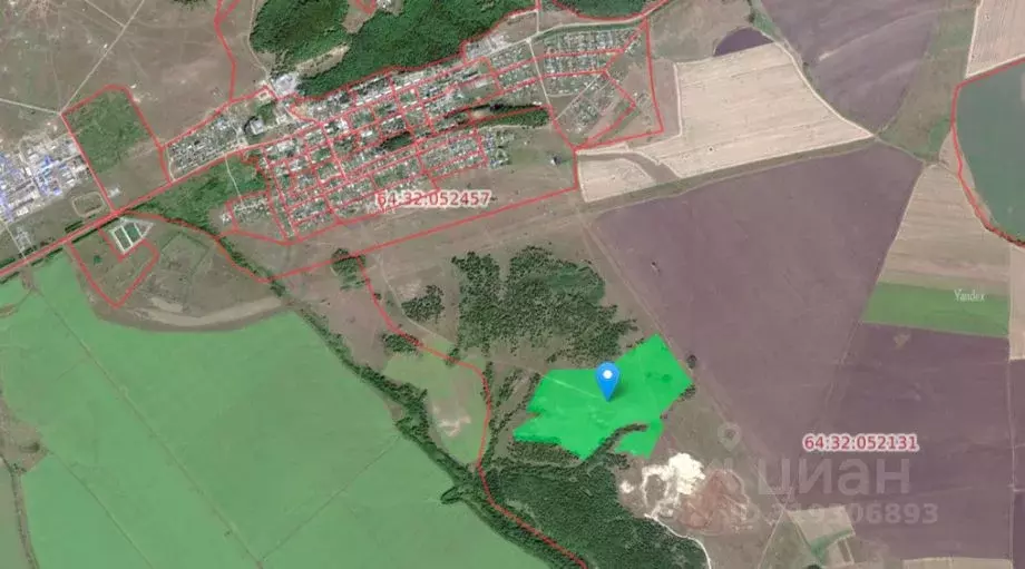 Участок в Саратовская область, Красный Октябрь рп ул. Нефтяников ... - Фото 0