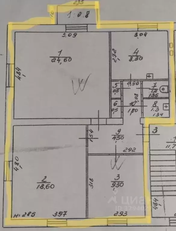 3-к кв. Нижегородская область, Нижний Новгород Стрелковая ул., 65 ... - Фото 1