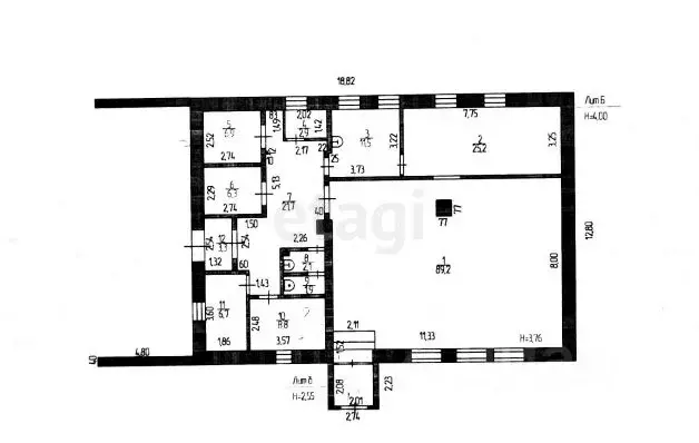 Торговая площадь в Курганская область, Курган ул. Карбышева, 44А (187 ... - Фото 2