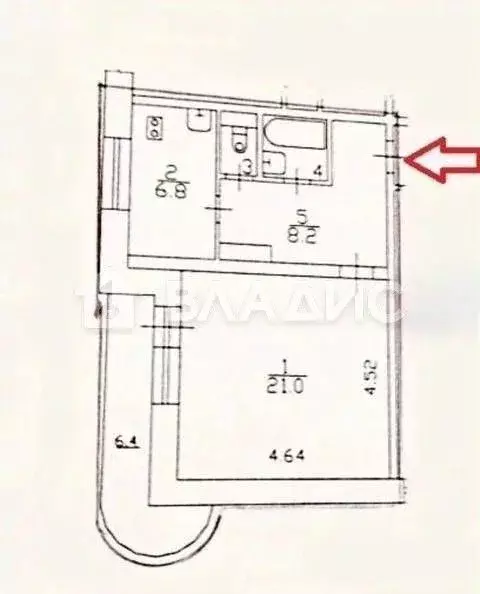 1-к кв. Санкт-Петербург Морская наб., 41К1 (39.0 м) - Фото 2