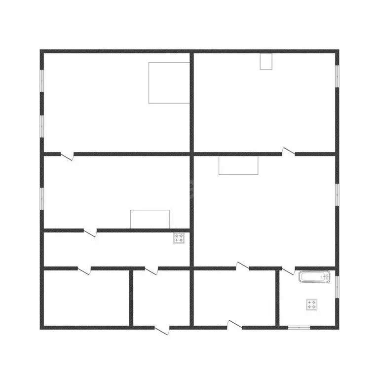 Дом в Валуйки, Южный переулок (97.7 м) - Фото 1