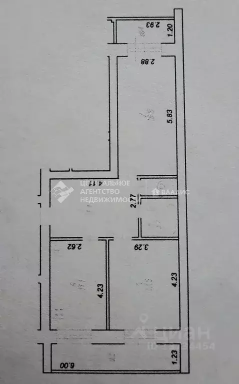 2-к кв. Рязанская область, Рязань Московский р-н, ул. Костычева, 7к1 ... - Фото 2