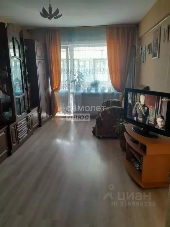 1-к кв. Иркутская область, Иркутск ул. Розы Люксембург, 297 (34.0 м) - Фото 0