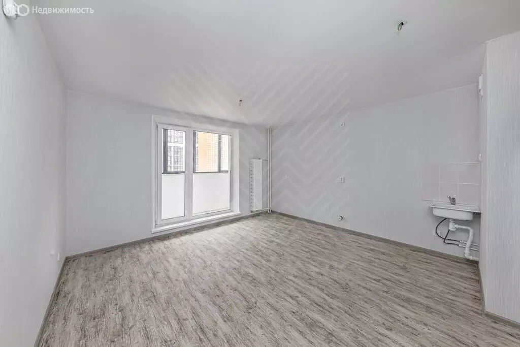 Квартира-студия: посёлок Западный, улица Дружбы, 6 (26.42 м) - Фото 2