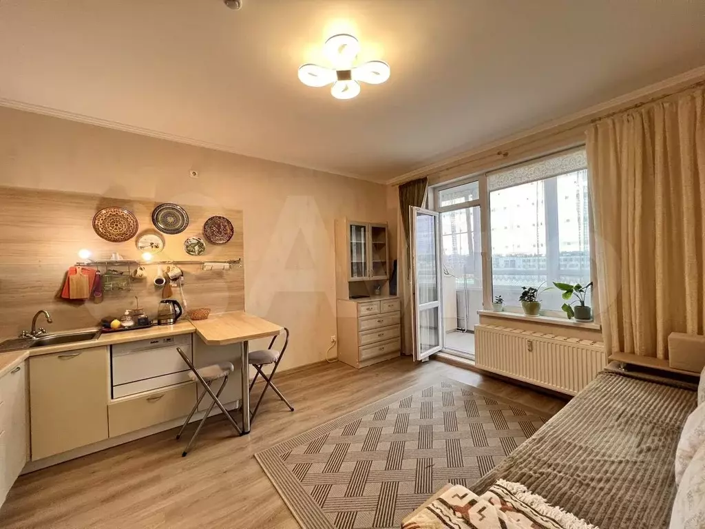 Квартира-студия, 30 м, 5/5 эт. - Фото 1