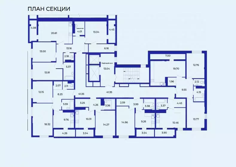 2-к кв. брянская область, брянск ул. имени о.с. визнюка, 18 (60.51 м) - Фото 1