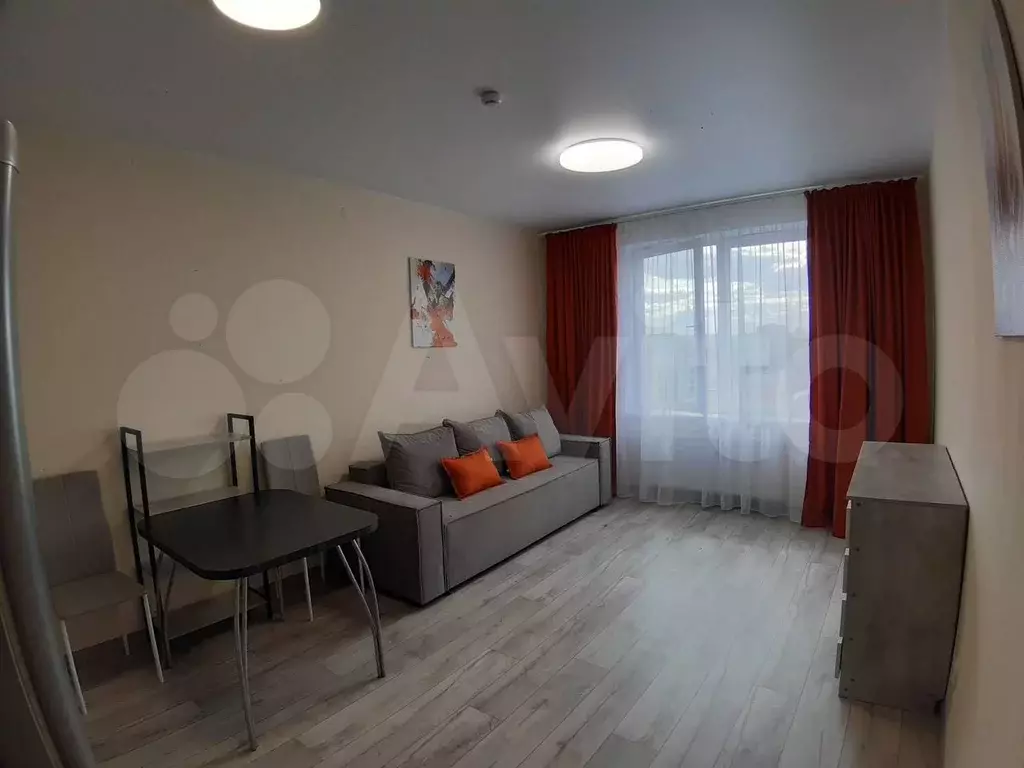 Квартира-студия, 27,4 м, 18/25 эт. - Фото 1