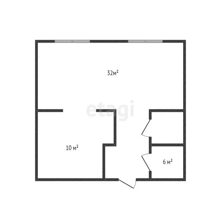 1-комнатная квартира: Махачкала, улица Хаджи Булача, 14В (48 м) - Фото 1