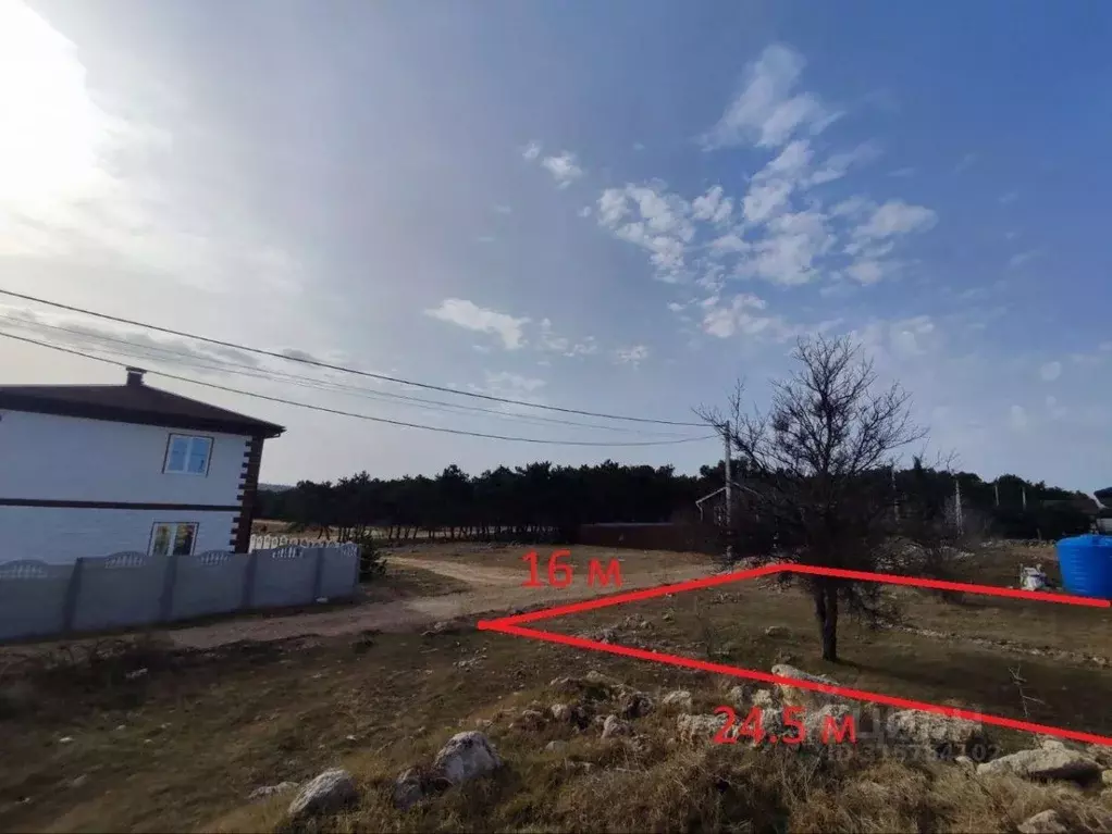 Участок в Севастополь Фрегат садоводческое товарищество, 124 (4.0 ... - Фото 0