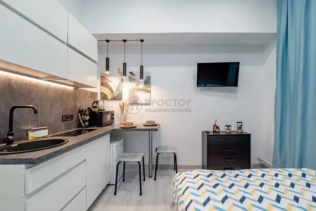 Студия Москва 3-я Магистральная ул., 20Б (13.0 м) - Фото 1