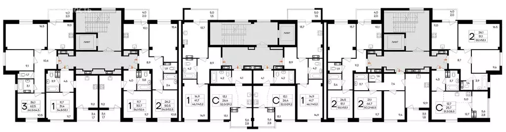 Квартира-студия: Симферополь, улица 51-й Армии, 124 (32 м) - Фото 2
