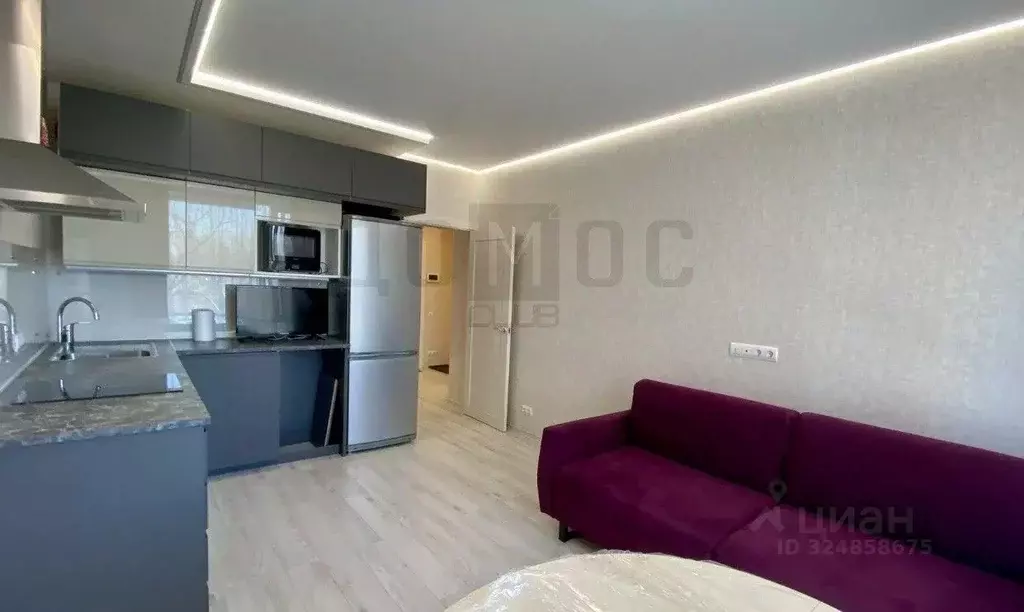 1-к кв. Свердловская область, Екатеринбург пер. Трамвайный, 2к3 (45.0 ... - Фото 1