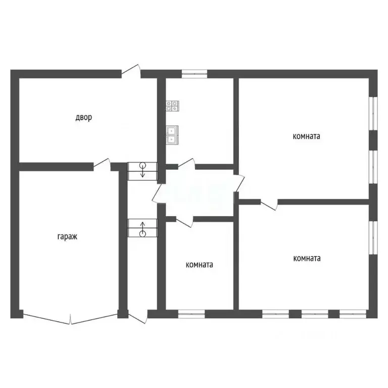 Дом в Нижегородская область, Навашино ул. Кирова, 15 (75 м) - Фото 0