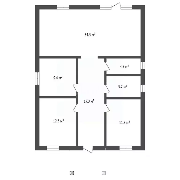 Дом в Воронежская область, Новоусманский район, с. Бабяково Березовая ... - Фото 1