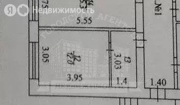 1к в 15-комнатной квартире (15.2 м) - Фото 1