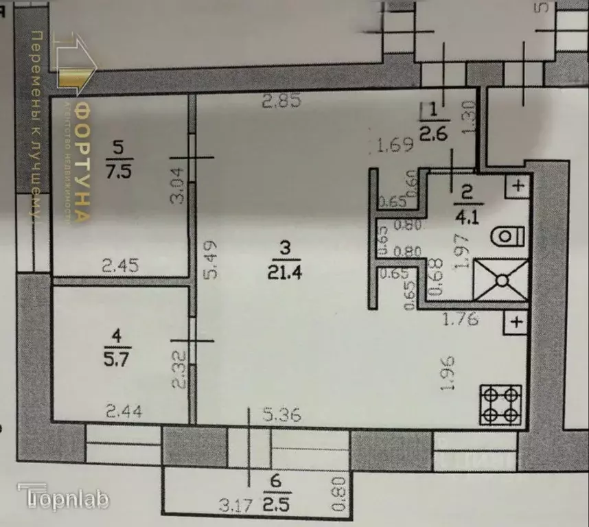 2-к кв. Нижегородская область, Бор ул. Сергея Везломцева, 17 (41.3 м) - Фото 2