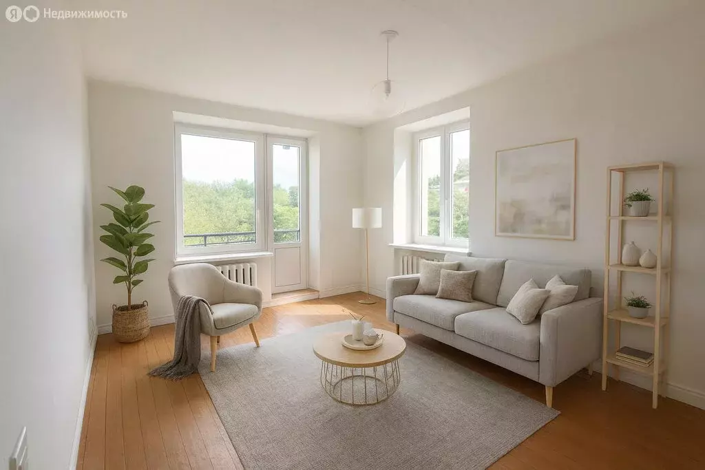 2-комнатная квартира: посёлок Починок, улица Леншоссе, 3А (43.2 м) - Фото 1