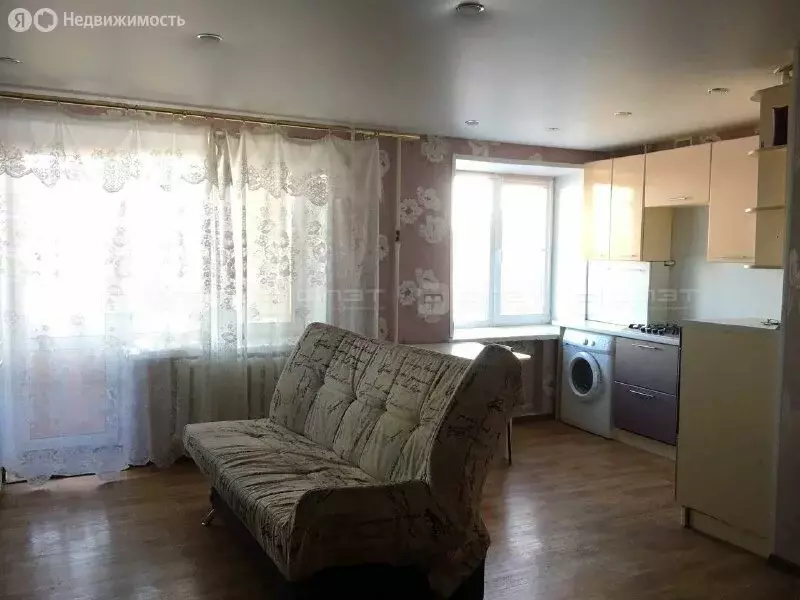 1-комнатная квартира: Казань, улица Серова, 17 (31 м) - Фото 1