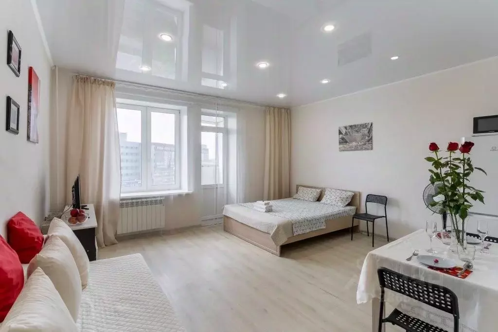 1-к кв. Тюменская область, Тюмень ул. 50 лет ВЛКСМ, 13к1 (35.0 м) - Фото 2