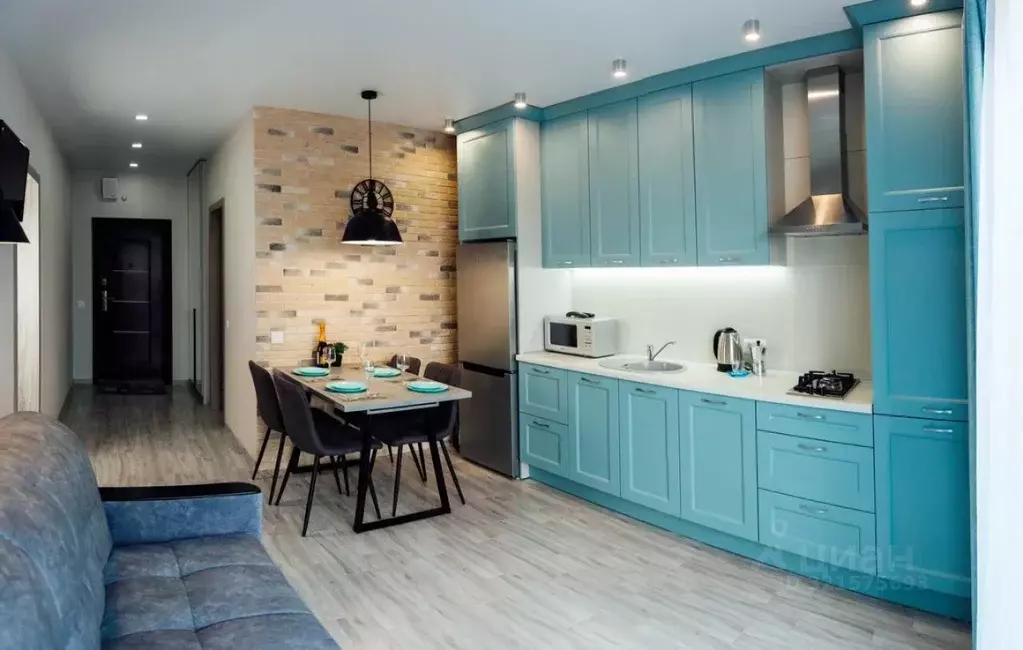 1-к кв. Калининградская область, Светлогорск ул. Динамо, 1а (42.4 м) - Фото 1