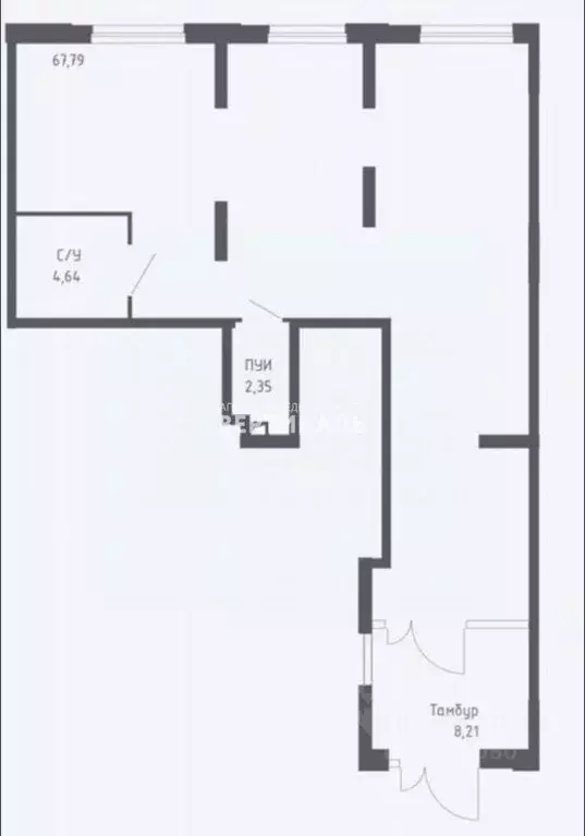 Помещение свободного назначения в Москва Ленинградское ш., 229Ак1 (83 ... - Фото 1